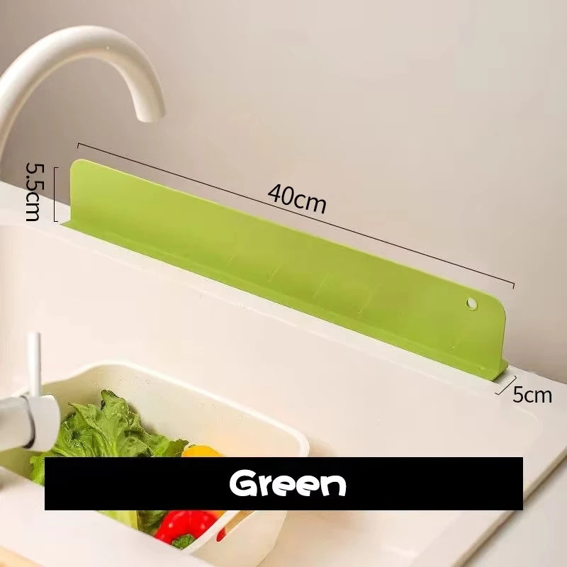 Silicone Sink Baffle Splash Proof Guard Protect Clothes From Splashing Water For Washing Dishes And Vegetables Kitchen Supplies