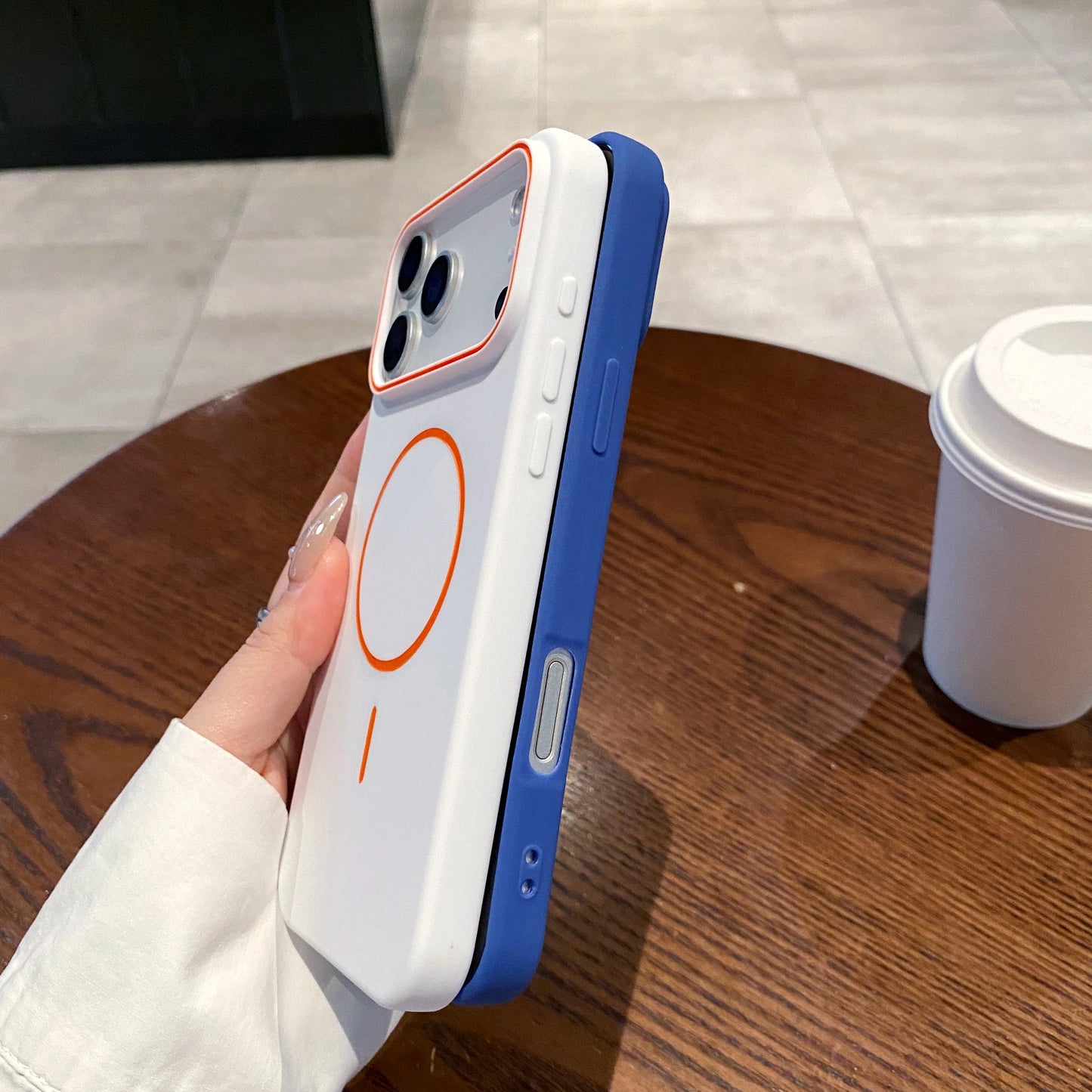 Ultrathin Simple For Magnetic Phone Case For iPhone 11 12 13 14 15 16 17 Pro Max 17 Air Wireless Charging Soft Matte Phone Cover