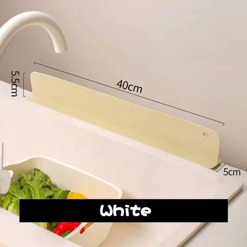 Silicone Sink Baffle Splash Proof Guard Protect Clothes From Splashing Water For Washing Dishes And Vegetables Kitchen Supplies