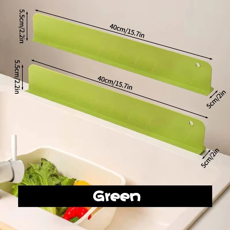 Silicone Sink Baffle Splash Proof Guard Protect Clothes From Splashing Water For Washing Dishes And Vegetables Kitchen Supplies